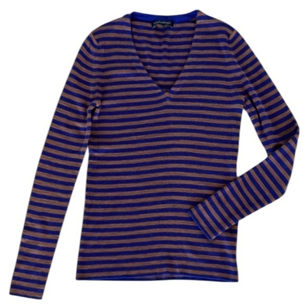 Banana Republic wool blend long sleeve v-neck knit sweater size small